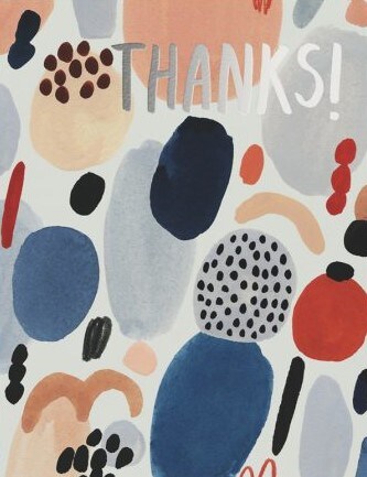 'Thanks!' Greeting Card
